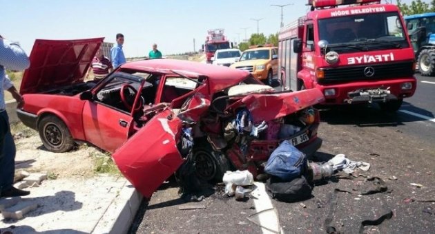 Niğde’de Trafik Kazası: 1 Yaralı