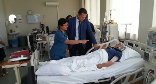 Ortaca Kaymakamı Ürkmezer’den Diyaliz Merkezine Ziyaret