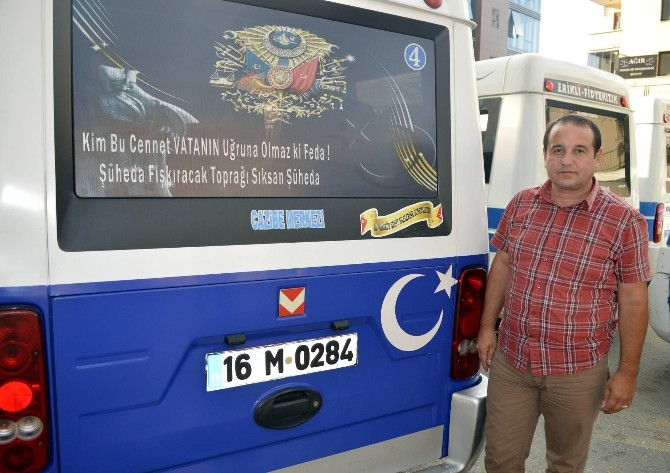 (Özel Haber) Bursalı Esnaftan Şehit Aileleri İçin Anlamlı Davranış