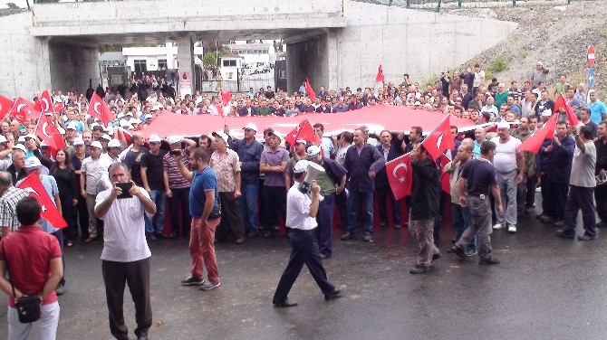 Pendik’te Terör Protestosu