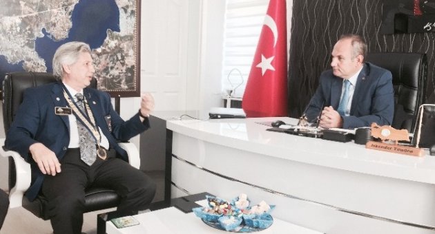 Rotary Bölge Guvarnöründen Didim’de Protokol Ziyaretleri