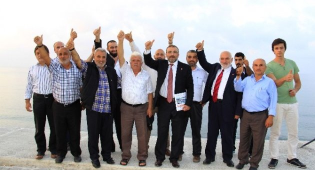 Saadet Partisi Milletvekili Adayı Çatalzeytin’de Esnaf Ziyareti Yaptı
