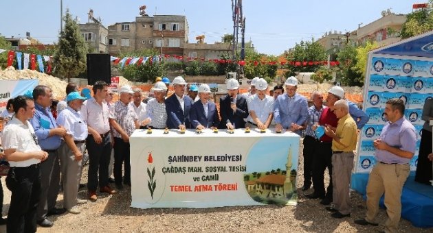 Şahinbey’den Çağdaş Mahallesi’ne Sosyal Tesis Ve Cami