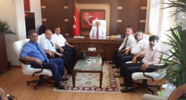 Şahinbey Kaymakamı’na Sendikacılardan Ziyaret