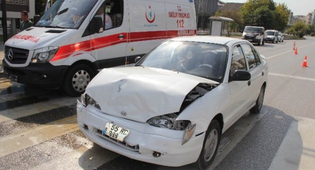 Samsun’da Trafik Kazası: 2 Yaralı