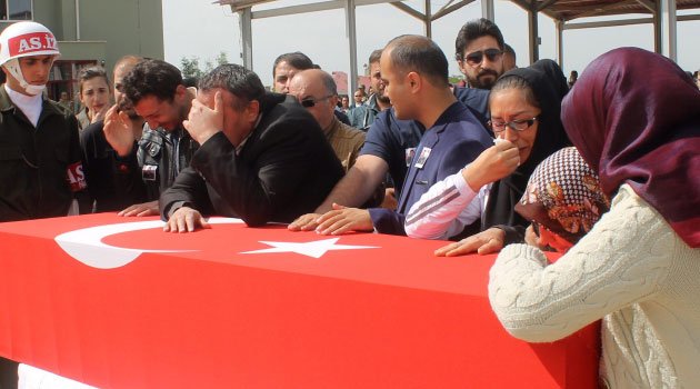 Samsun Havza'da şehit uzman Muhammed Yılmaz gözyaşları arasında toprağa verildi