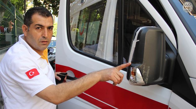 Samsun'da 112 sağlık ekibi okulda saldırıya uğradı