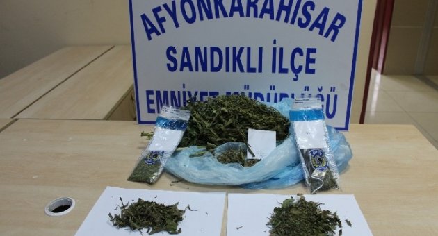 Sandıklı’da Uyuşturucu Operasyonu