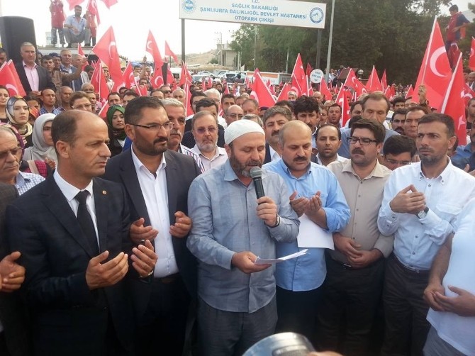 Şanlıurfa’da STK’lardan Teröre Tepki