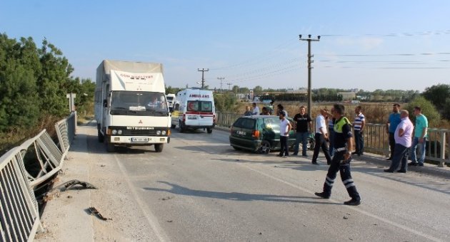 Saray’da Trafik Kazası: 1 Yaralı
