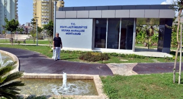Sarısu Ve Hurma Muhtarları Yeni Yerlerine Taşındı