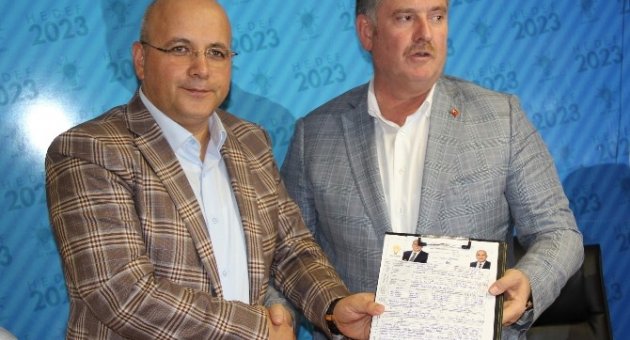 Sedat Namal Aday Adaylığı Başvurusunu Yaptı