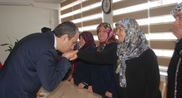 Şehit Aileleri Ve Gazilerden Kaymakam Kubilay’a Ziyaret