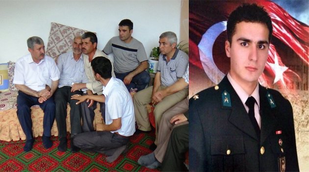 Şehit Üsteğmen Tanrıverdi’nin baba ocağında yas var