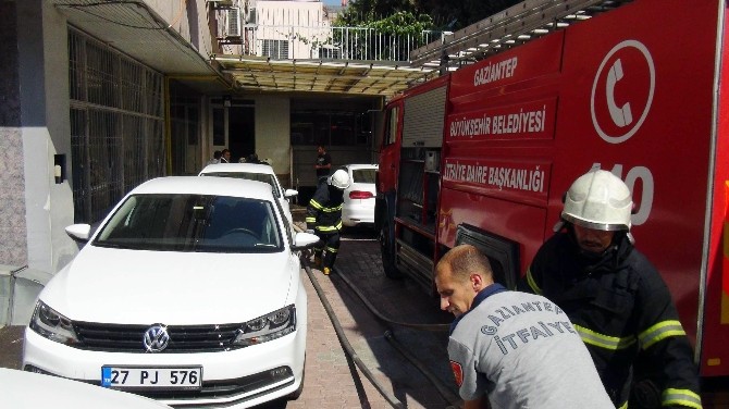 SGK İl Binasında Yangın