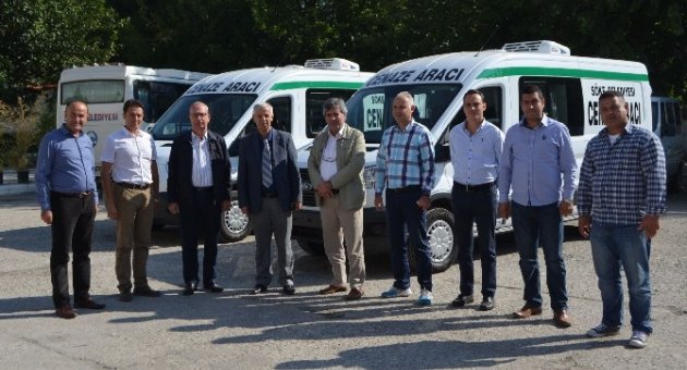 Söke Belediyesi Araç Filosuna İki Yeni Cenaze Aracı Kazandırıldı