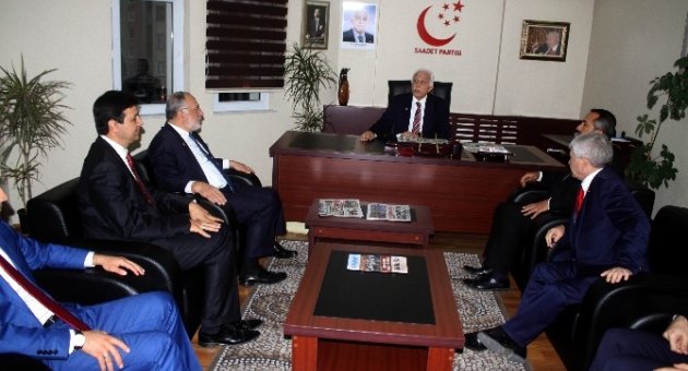 SP Genel Başkanı Kamalak’tan İl Başkanlığına Ziyaret