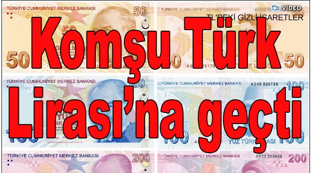 Suriye Türk Lirası'na geçti