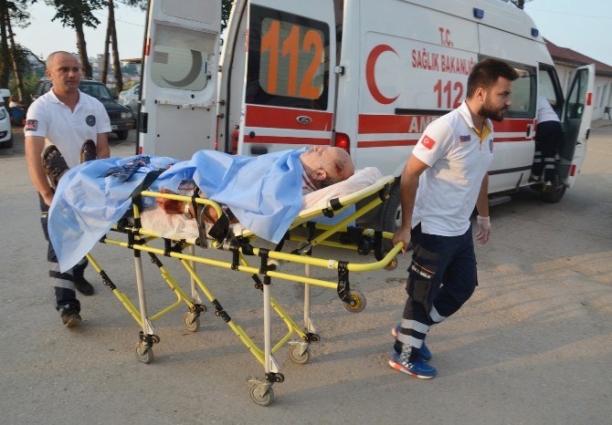 Tartıştığı Kayınpederini Bıçakladı