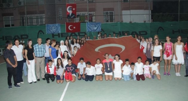 Tenis İl Spor Okulları Kapanış Ekinliği