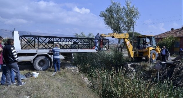 Tepebaşı Belediyesi Tehlikeli Yolculuğa Son Verdi