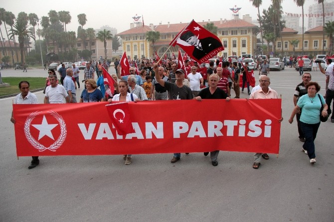 Terör Olayları Adana’da Protesto Edildi