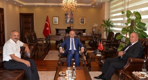 Tesk Genel Başkan Vekili Burhan Aksak, Vali Çakacak’ı Ziyaret Etti