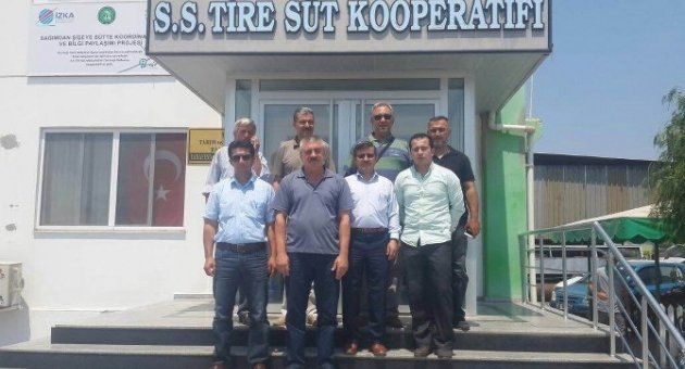 Tire Süt Kooperatifi’ne İnceleme Gezisi Gerçekleştirildi
