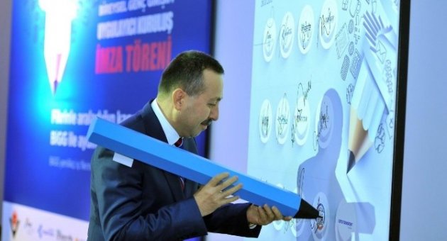 TÜBİTAK Bireysel Genç Girişim Programına İmzalar Atıldı