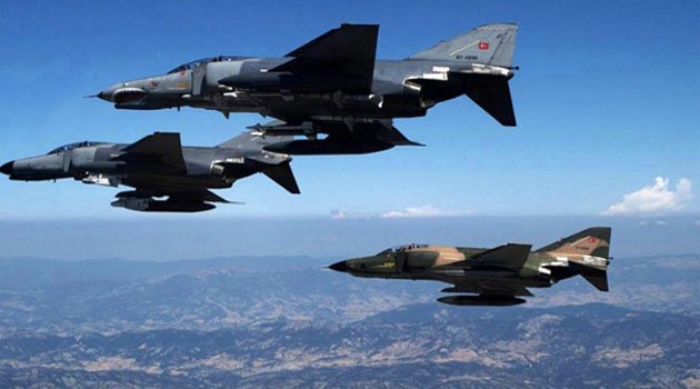 Türk uçakları ilk defa IŞİD'İ vurdu