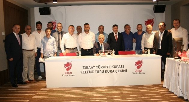 Türkiye Kupası’nda 1. Eleme Turu Kura Çekimi Yapıldı