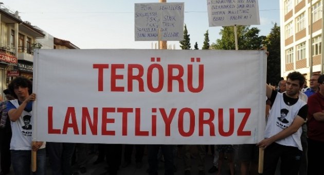 Uşak’ta Teröre Karşı Öfke Dinmiyor!