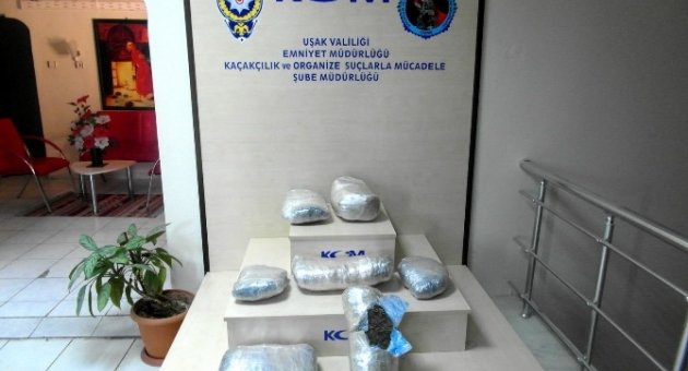 Uşak’takı Uyuşturucu Operasyonunda 3 Kişi Tutuklandı