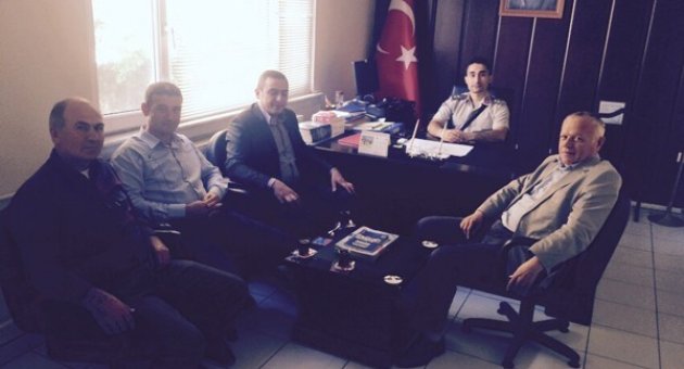 Uysal Ve Yönetiminden Komutana Ziyaret
