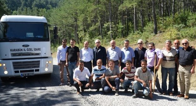 Uzun Asfalt Çalışmalarını Yerinde İnceledi
