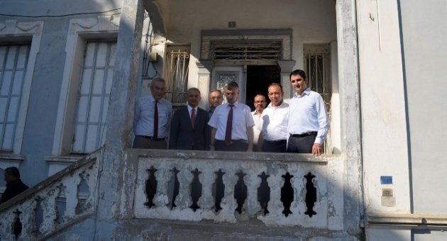 Vali Bektaş, Üzümcü Konağı’nda İncelemelerde Bulundu
