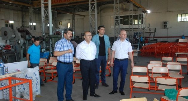 Vali Demirtaş OSB’de İncelemelerde Bulundu