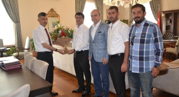 Vali Erdoğan Bektaş Magid’i Ağırladı