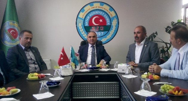 Vali Günaydın, Ziraat Odasını Ziyaret Etti