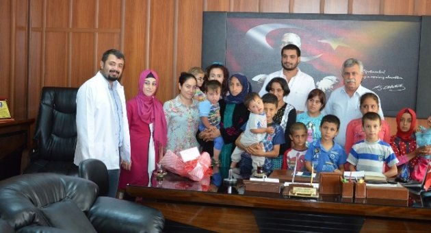 Viranşehir’de Rehabilitasyon Merkezi Öğrencileri Milli Eğitim Müdürünü Ziyaret ETİ