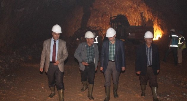 Yeni Konya-antalya Karayolu’ndaki Demirkapı Tüneli’ne Gezi