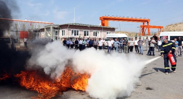 Yenimahalle Personeli Yangına Hazırlıklı
