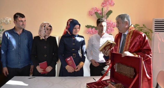 Yeşilyurt’ta 500’üncü Nikah Kıyıldı