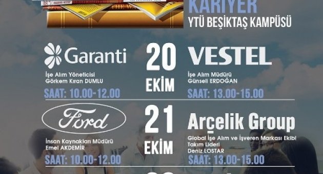 YTÜ’de “Ekmek Arası Kariyer” Etkinliği