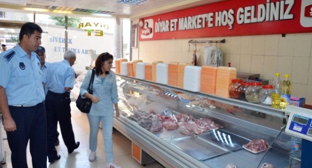 Zabıta Ekiplerinden Kasap Denetimi